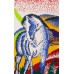 EKMEN Ανδρικές Κάλτσες Σχέδιο Franz March Blue Horse 1001-19 Μπεζ
