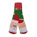 HAPPY NEW YEAR Unisex Χριστουγεννιάτικες κάλτσες Santa Πράσινο