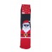 HAPPY NEW YEAR Unisex Χριστουγεννιάτικες κάλτσες Santa Sunglass Μαύρο