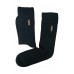 VTEXSOCKS S-10 Γυναικεία Ισοθερμική Κάλτσα Μαλλί MERINO Mαύρο