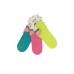 Join T76-6-3 Γυναικείες Κάλτσες Ζουμπα 3 τεμάχια Ροζ- Πράσινο -Κίτρινο