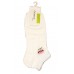 DEMEN SET 3 Γυναικείες Κάλτσες Σοσόνι Σχέδια Βαμβάκι Normal Fit Σιελ-Μαύρο - Λευκό