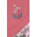 3520-04 MIRANO Γυναικεία Βαμβακερή Πυτζάμα Με Κουμπάκια Μπροστά Και Σχέδιο Λουλουδάκι ΚΟΡΑΛΙ